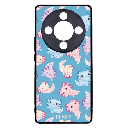 Tündéri kék Axolotl Honor Magic 8 Lite tok