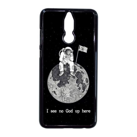 I see no God up here - űrhajós space Huawei Mate 10 Lite fekete tok