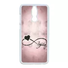 csajos lila infinity infinitis végtelen Huawei Mate 10 Lite fekete tok