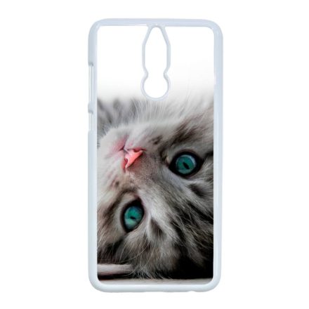 cica cicás macskás Huawei Mate 10 Lite fehér tok