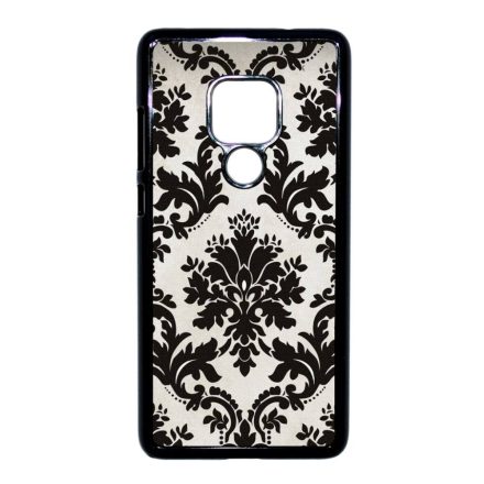 vintage fekete fehér Huawei Mate 20 fekete tok