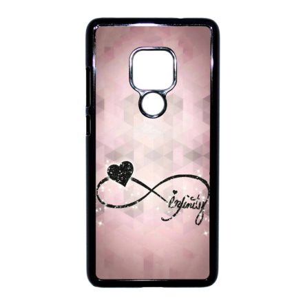 csajos lila infinity infinitis végtelen Huawei Mate 20 fekete tok