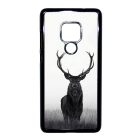 szarvas szarvasos agancs őszi fehér Huawei Mate 20 fekete tok