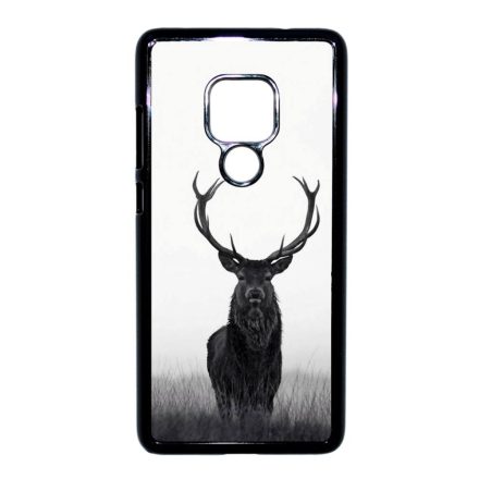 szarvas szarvasos agancs őszi fehér Huawei Mate 20 fekete tok
