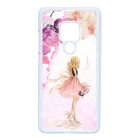 virágos fashion menyasszony párizs paris eiffel torony tavaszi Huawei Mate 20 fehér tok