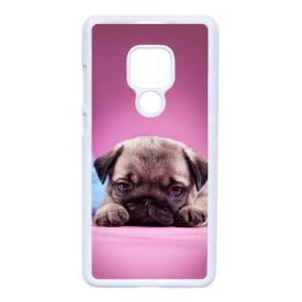 kölyök kutyus francia bulldog kutya Huawei Mate 20 fehér tok