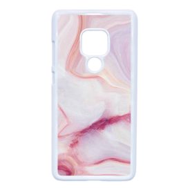 márvány márványos marble csajos Huawei Mate 20 fehér tok