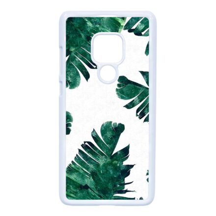 Pálmafa nyár Huawei Mate 20 fehér tok