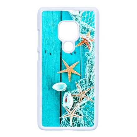 Tengeri csillag kagyló nyár Huawei Mate 20 fehér tok