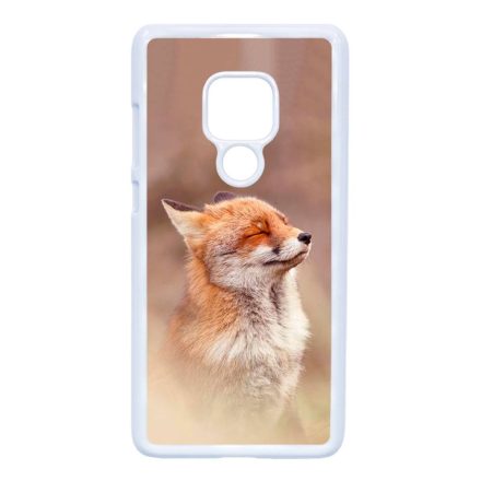 róka rókás fox Huawei Mate 20 fehér tok