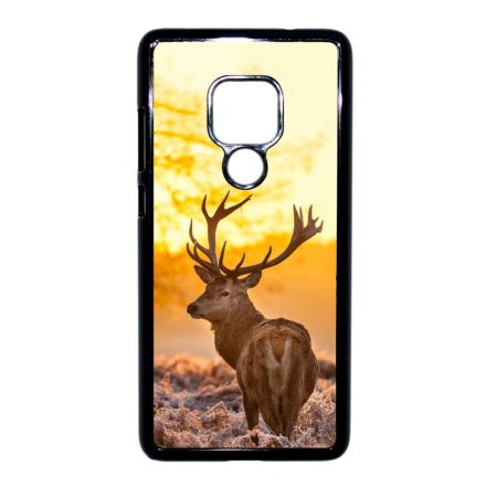 szarvas szarvasos agancs őszi Huawei Mate 20 fekete tok