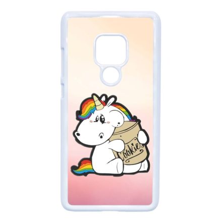 unicorn unikornis fantasy csajos Huawei Mate 20 fehér tok