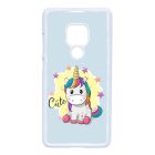 unicorn unikornis fantasy csajos Huawei Mate 20 fehér tok