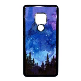 téli karácsonyi art Huawei Mate 20 fekete tok