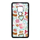 téli karácsonyi csajos mintás Huawei Mate 20 fehér tok