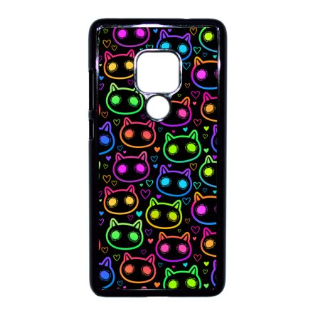 Halloween Macskak - Colored Huawei Mate 20 tok
