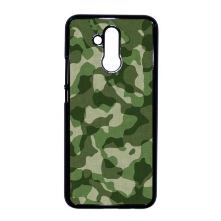 terepszin camouflage kamuflázs Huawei Mate 20 Lite fekete tok