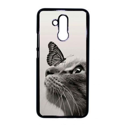 Cica és Pillangó - macskás Huawei Mate 20 Lite tok