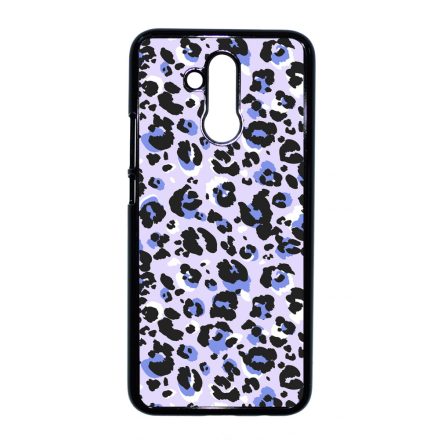Purple Leopard Wild Beauty Animal Fashion Csajos Allat mintas Huawei Mate 20 Lite tok