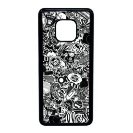 stickerbomb matricabomba Huawei Mate 20 Pro fekete tok