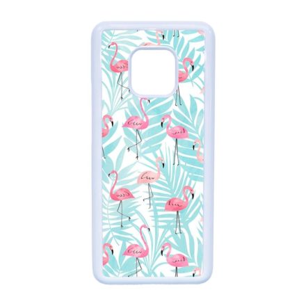 Flamingo Pálmafa nyár Huawei Mate 20 Pro fehér tok