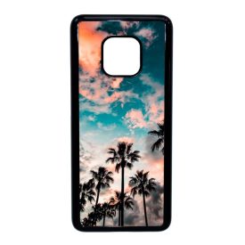Pálmafa nyár Huawei Mate 20 Pro fekete tok