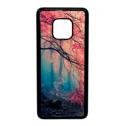 őszi erdős falevél természet Huawei Mate 20 Pro fekete tok