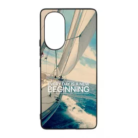 Minden nap egy új kezdet vitorlás tenger nyár Huawei Nova 9 tok