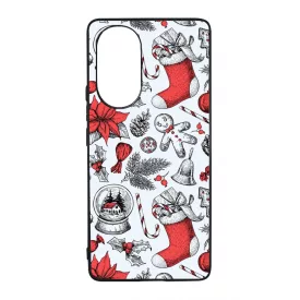 téli karácsonyi mintás textúra Huawei Nova 9 tok