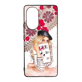 Matyó & Fashion Girl magyar mintás hungarian folk Huawei Nova 9 tok