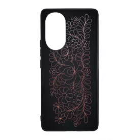 Elegáns Matyó - Rosegold magyar mintás hungarian folk Huawei Nova 9 tok