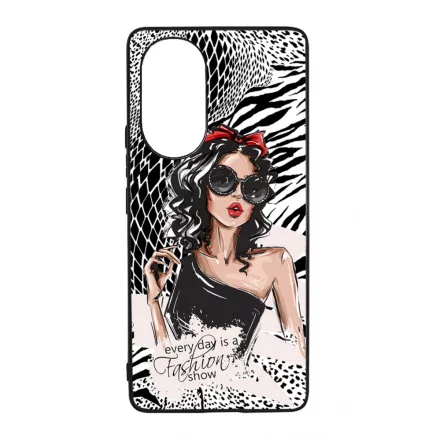 Fashion Show Girl Wild Beauty Animal Fashion Csajos Allat mintas Huawei Nova 9 tok
