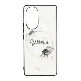 kerd a neveddel marble marvany mintas Rozsa viragos Huawei Nova 9 tok