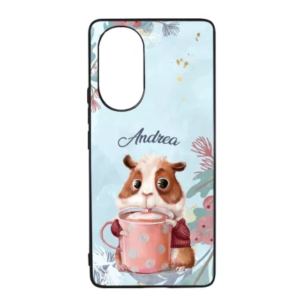 Kakaós hörcsög - Téli mintás Huawei Nova 9 tok