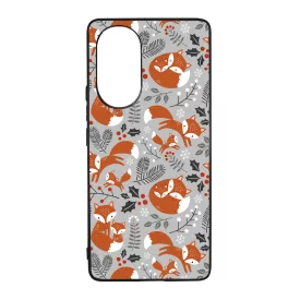 Szépséges téli róka mintás Huawei Nova 9 tok