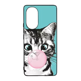 Bubble Cat - cica mintás Huawei Nova 9 tok