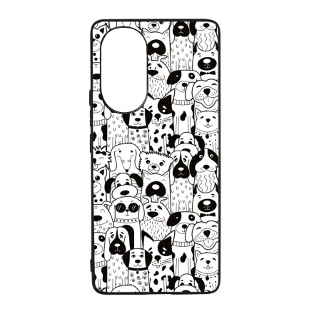 Aranyos kutya mintás Huawei Nova 9 tok