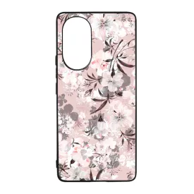 Puderpink tavaszi viragos Huawei Nova 9 tok
