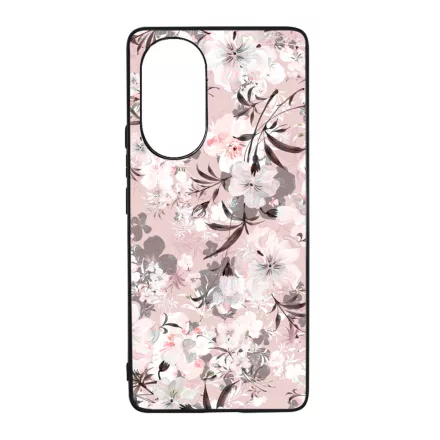 Puderpink tavaszi viragos Huawei Nova 9 tok