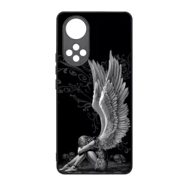 angyal angyalos fekete bukott Huawei Nova 9 SE tok