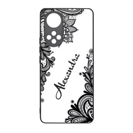 kérd a neveddel csipkés csajos Huawei Nova 9 SE tok