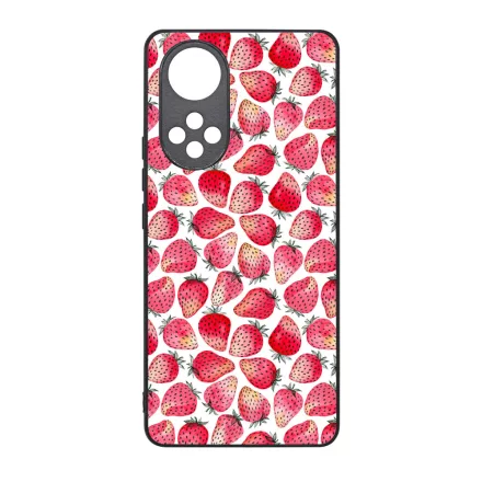 Strawberry BOOM - Eper mintás Huawei Nova 9 SE tok