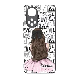 Kérd a Neveddel - LOVE Girl szerelem valentin napi Huawei Nova 9 SE tok