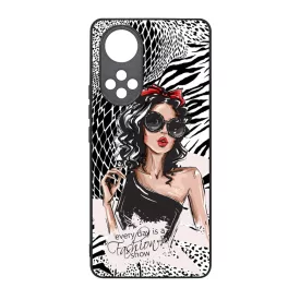 Fashion Show Girl Wild Beauty Csajos Allat mintas Huawei Nova 9 SE tok