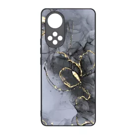 Golden Black marvanyos marvany mintas hatás Huawei Nova 9 SE tok