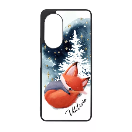 Tündéri róka - Téli mintás Huawei Nova 9 SE tok