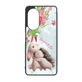 Nyuszi és Süni - Téli mintás Huawei Nova 9 SE tok