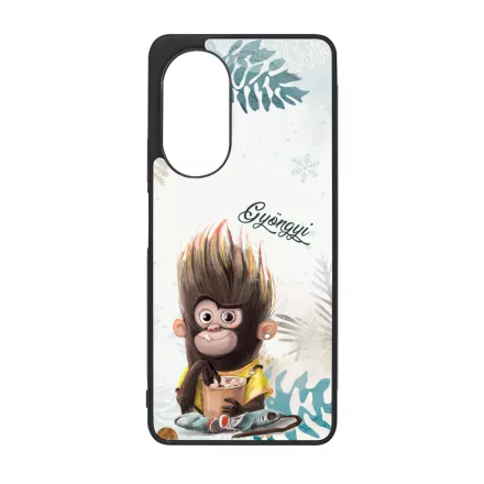 Kávés Maki - Téli mintás Huawei Nova 9 SE tok