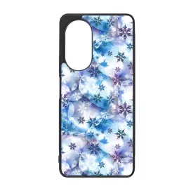 Téli Szépséges Hópihe mintás Huawei Nova 9 SE tok