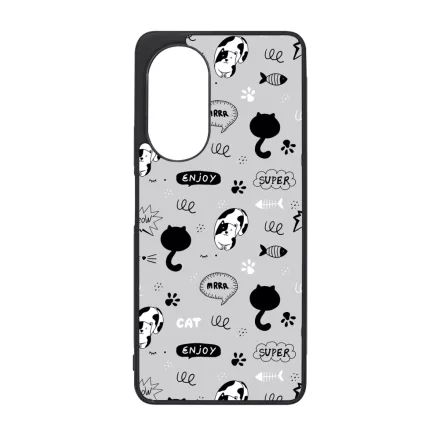 Mrrr Cuki Cica mintás Huawei Nova 9 SE tok